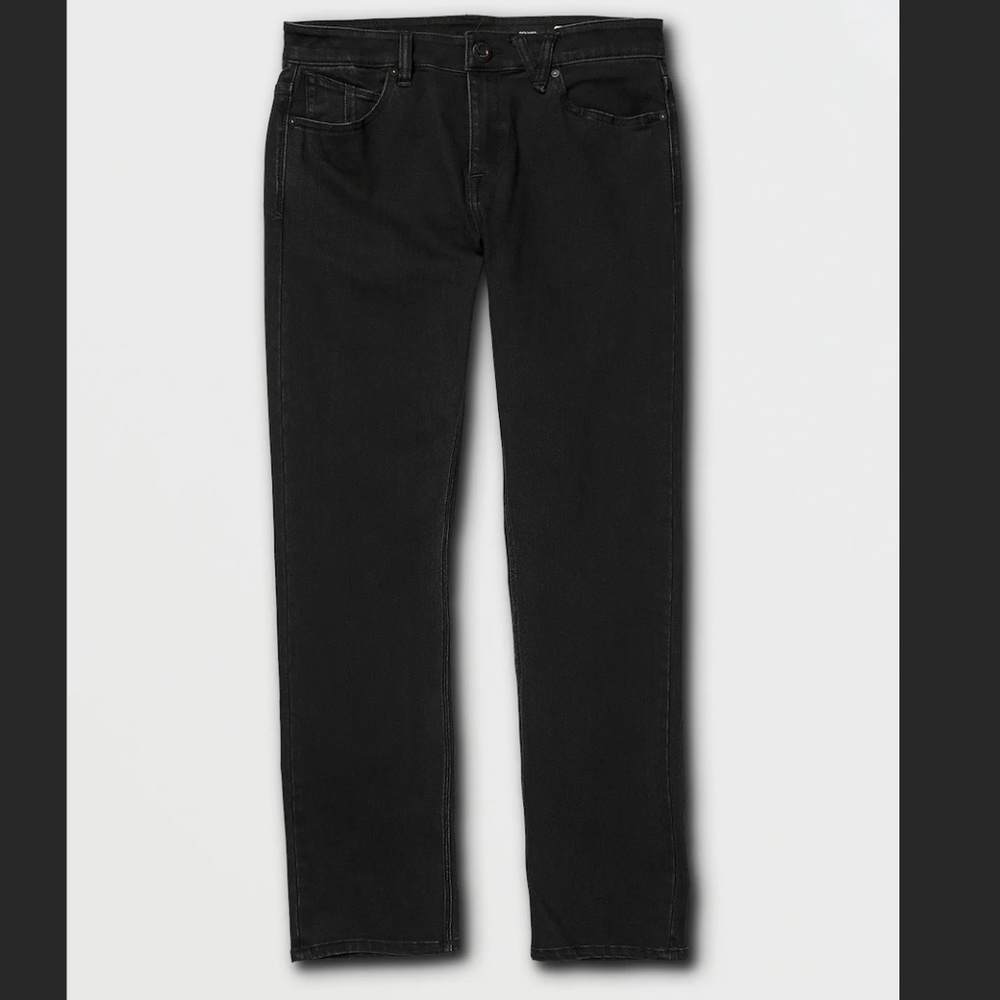 Volcom Solver Modern Fit Jeans - Blackout